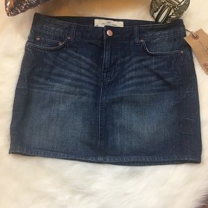 🎁4/$20 NWT H&M LOGG Jean Mini Skirt Size 10